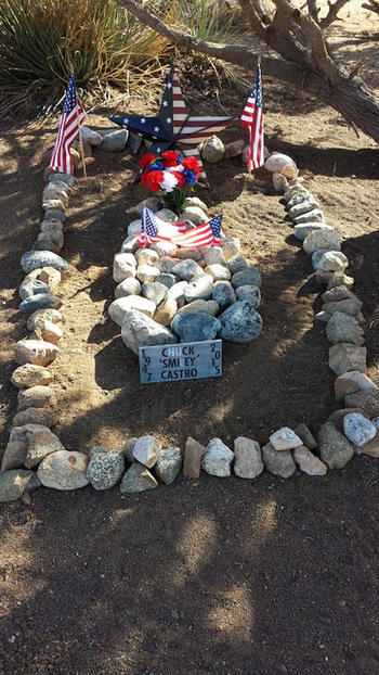 Castro, Chuck ('Smiley') gravesite