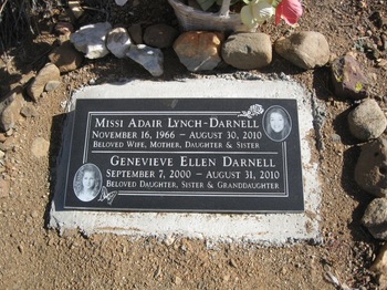 Darnell,   Genevieve Ellen gravesite