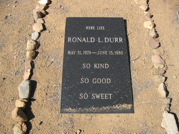 Durr,   Ronald Laverne gravesite