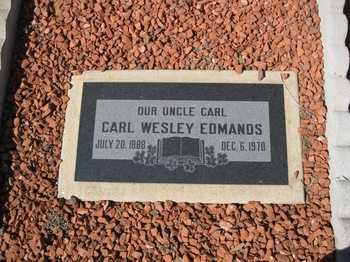 Edmands, Carl Wesley gravesite