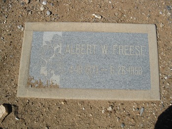 Freese,   Albert William gravesite
