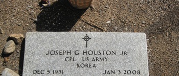 Houston,   Joseph George gravesite