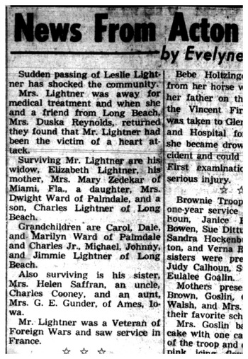 Lightner,   Leslie Seward document