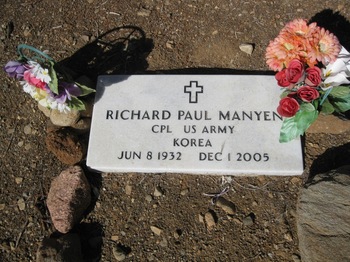 Manyen,   Richard Paul gravesite
