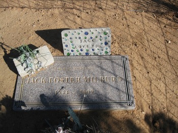 Milburn,   Jack Foster gravesite