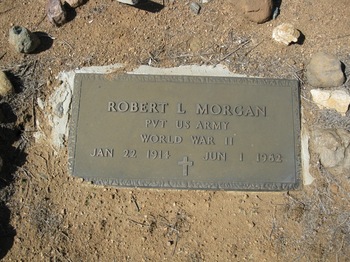 Morgan,   Robert Laurence gravesite