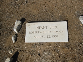 Rauch,   Infant Son gravesite