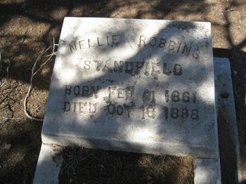 Stanfield,   Mary Ellen ('Nellie') gravesite