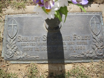 Foley, Shelley gravesite