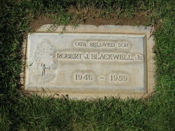 Blackwell, Jr.  Robert Johnnie gravesite