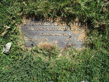Byerly,   Gertrude Jane gravesite