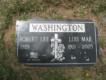 Washington,   Lois Mae gravesite