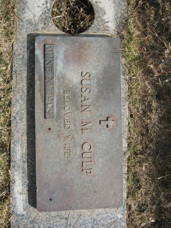 Culp, Susan M. gravesite