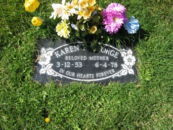 George,   Karen R. gravesite