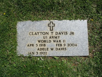 Davis, Jr. Clayton Thomas gravesite