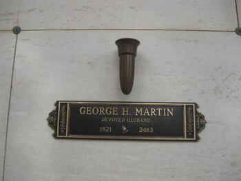 Martin,   George H. gravesite