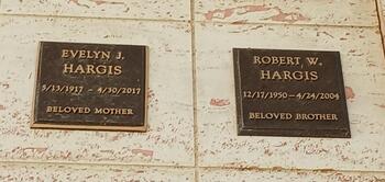 Hargis,   Evelyn Juanita gravesite