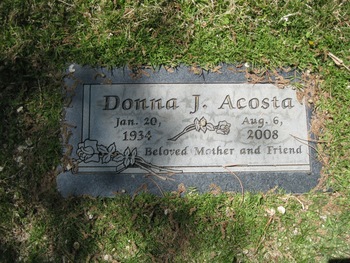 Acosta, Donna Jeanette gravesite