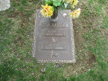 Alamillo, Peter Gonzalez gravesite