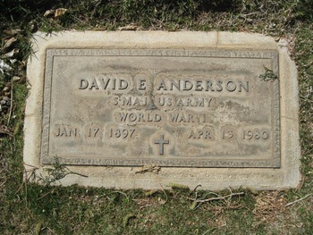 Anderson,   David Emanuel gravesite