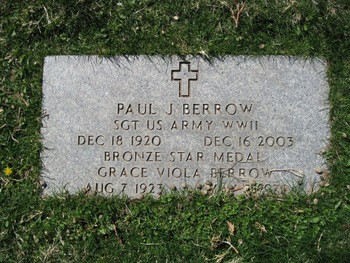 Berrow,   Paul J. gravesite