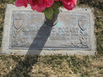 Bogart, Lorraine Christine gravesite