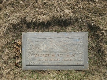 Bollman,   George Millburn gravesite