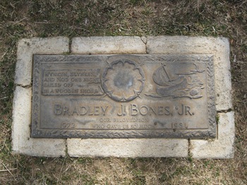 Bones, Jr.  Bradley J. gravesite