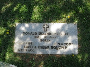 Bouche,   Donald Delore gravesite