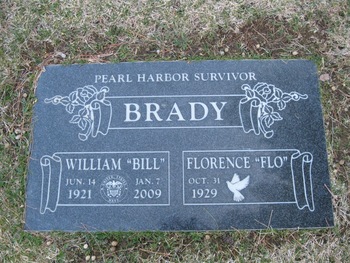 Brady,   William ('Bill') gravesite