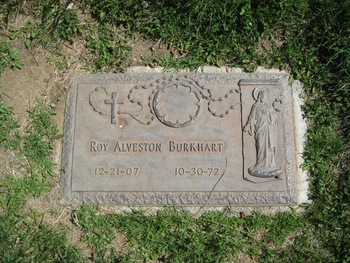 Burkhart,   Roy Alveston gravesite