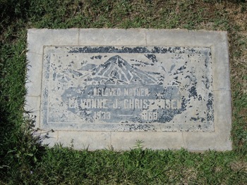 Christensen,   La Vonne J. gravesite