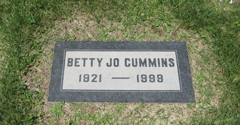 Cummins,   Betty Jo gravesite