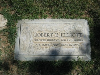 Elliott,   Robert Frank gravesite