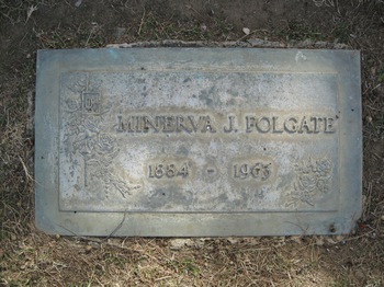 Folgate, Minerva Jane gravesite