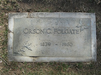 Folgate,   Orson Comfort gravesite