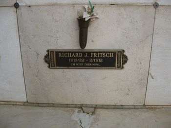 Fritsch,   Richard J. gravesite