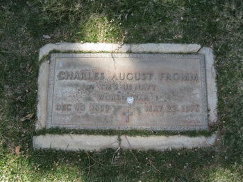 Fromm,   Charles August gravesite