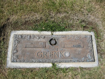 Grenko,   Matthew gravesite