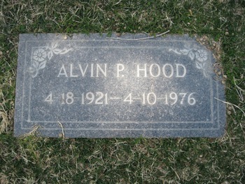 Hood, Alvin P. gravesite