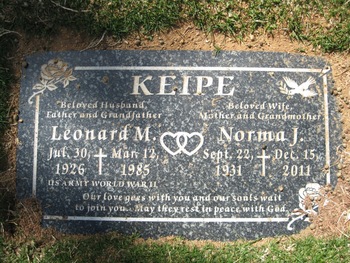 Keipe, Norma Jean gravesite