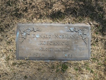 Koschnick,   Donald Norman gravesite