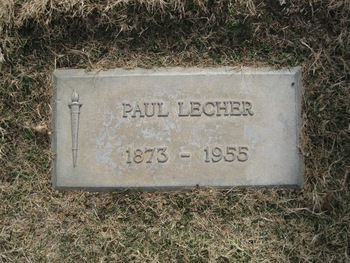 Lecher,   Paul gravesite