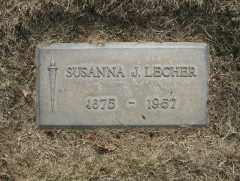Lecher,   Susanna Jacobi gravesite