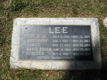 Lee, Coy S. gravesite
