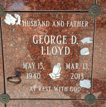 Lloyd,   George Delbert gravesite