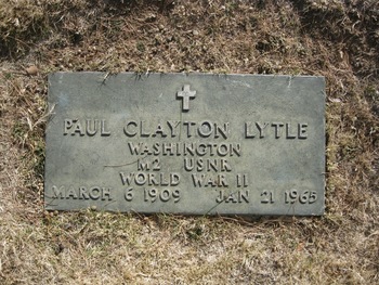 Lytle,   Paul Clayton gravesite