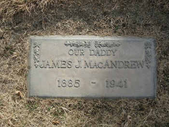MacAndrew,   James Jack gravesite