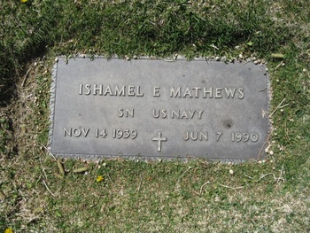 Mathews,   Ishamel Eugene gravesite