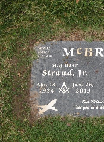 McBride, Jr. Straud gravesite
